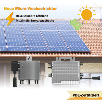 Deye SUN-M100G4-EU-Q0 Mikrowechselrichter 1000W - 5m Kabel