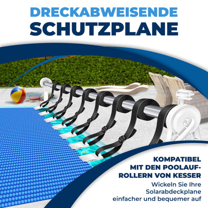 KESSER® Pool Solarfolie Poolabdeckung - 400µm rund 549cm Heizung