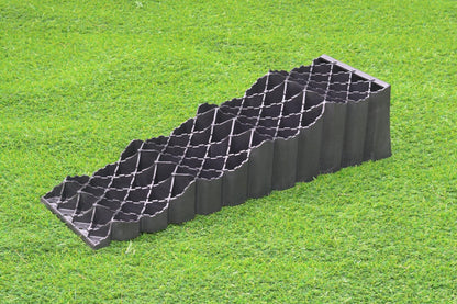 Milenco Quattro Level Auffahrkeil – 2er Set Schwarz