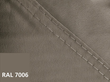 QUICK STAR Ersatzdach für Pavillon 3x3 m, Taupe/Beigegrau RAL 7006