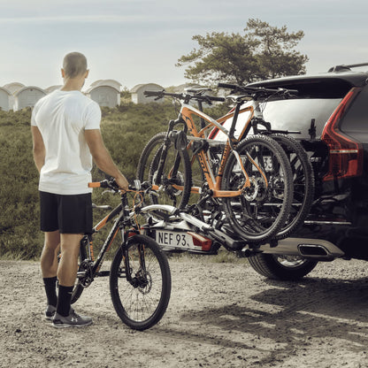 Thule VeloCompact Fahrradträger für 3 Fahrräder AHK Schwarz/Alu