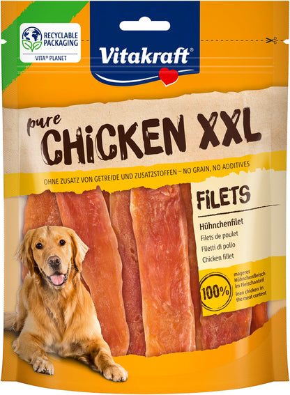 Vitakraft Pure Chicken XXL Filets Hundeleckerli, 6x 250 g