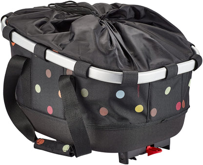 KlickFix Bikebasket GT Gepäckträger Fahrradkorb – Dots