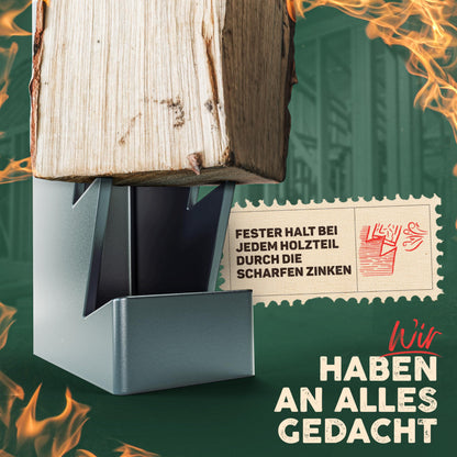 Drei Eichen Anzündholzspalter Manuell – Wandmontage