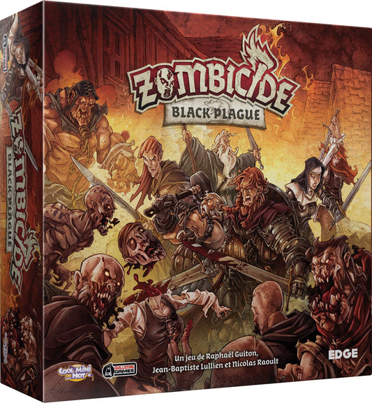 Asmodee Zombicide Black Plague Brettspiel EFCMZB01 - Französisch