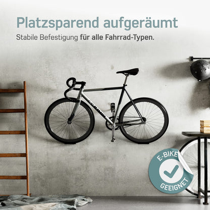 Borgen Fahrrad-Wandhalterung Pedalhalterung, belastbar bis 32 kg
