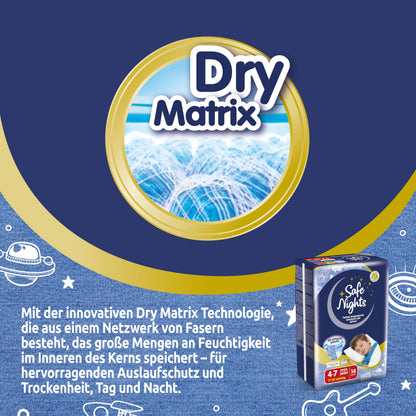 Babylino Safe Nights Boy Nachthöschen 4-7 Jahre (17-30 kg), 84 Stück