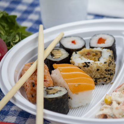 Commerline Plastikteller Mehrweg ungeteilt - Ø22cm 500 Stk.