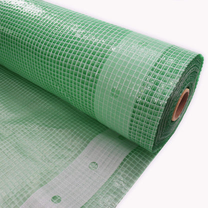 Aquagart Gewächshaus Gitterfolie – 250g, 4,0m breit, grün/transparent