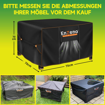 Enzeno Gartenmöbelabdeckung 300x200x90 cm, 420D Oxford wasserdicht