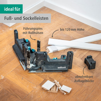 wolfcraft 2-in-1 Schmiege & Gehrungsschneidlade PRO - 6956000