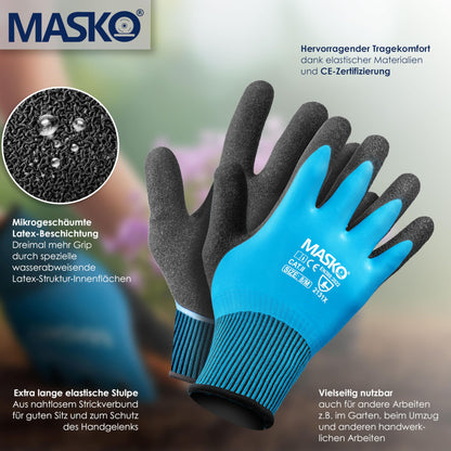 MASKO Akku Rasenmäher Mulch 33cm – inkl. 4Ah Akku Set
