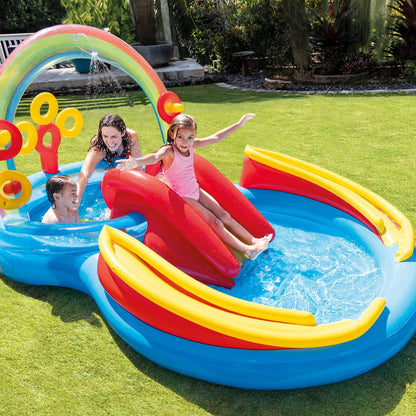 Intex Rainbow Ring Play Center Planschbecken 297 x 193 x 135 cm