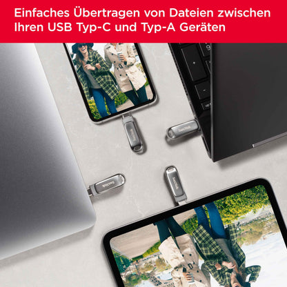 SanDisk Ultra Dual Drive Luxe USB-C Smartphone Speicher 1 TB