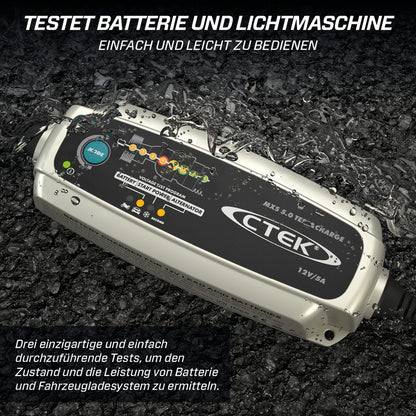 CTEK MXS 5.0 Test & Charge Batterieladegerät Auto LKW 12V