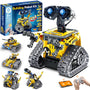 Sillbird B883 Roboter Baukasten, 5-in-1 programmierbares Robotik Set, 488 Teile