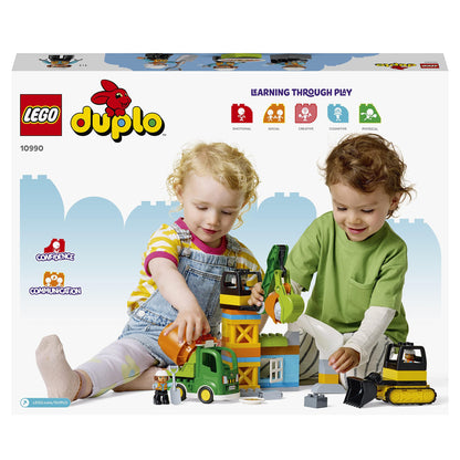 LEGO DUPLO Baustelle 10990 - Baufahrzeuge Spielzeug