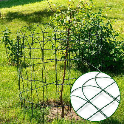 Floordirekt Beetzaun Metall Ziergeflecht 40 cm x 25 m Beeteinfassung