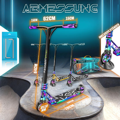 KESSER Stunt Scooter GT-Limit – Stuntscooter 360° Lenkung