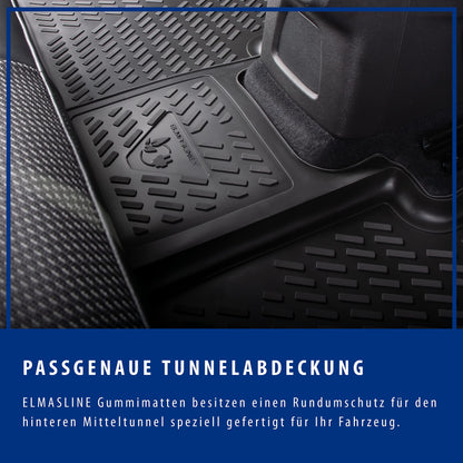 ELMASLINE VW T-ROC 2017-2025 Matten & Wanne - oberer Ladeboden