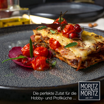 Moritz & Moritz SOLID 18-tlg Steinzeug Geschirrset - 6 Personen