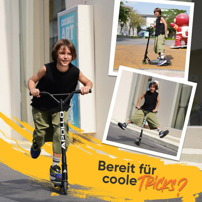 Apollo Gravity Stuntscooter - Trick Roller für Kids & Anfänger