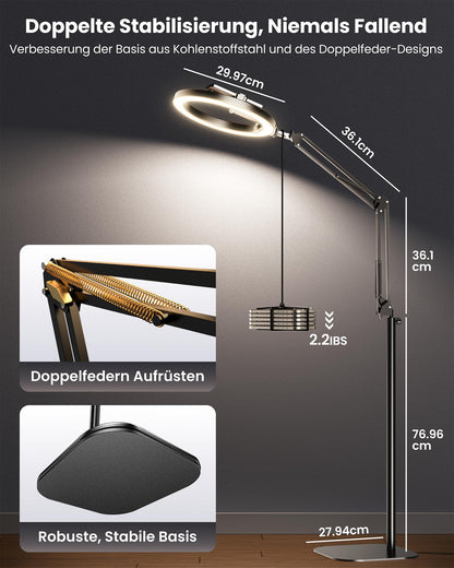 Evershop Ringlicht mit Stativ 10 Zoll, LED Ringleuchte für Handy