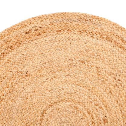 MY-RUG Nitin Juteteppich - Rund 150cm Braun Outdoor