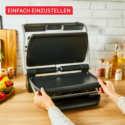 Tefal Plancha-Platten XL für OptiGrill+ XL – XA729810 Schwarz