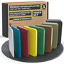 INNONEXXT Unterlegplatten Set 60 x 40 mm, 160 Abstandshalter aus Kunststoff mit gezahnter Oberfläche
