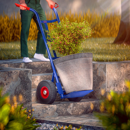 GARDEBRUK® Schwerlast Sackkarre klappbar 200kg – PU-Reifen