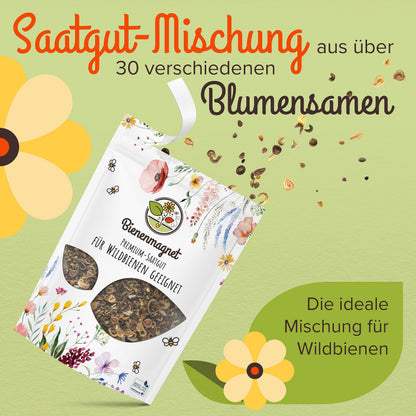 Bienenmagnet Wildblumensamen 500g – nektarreiche Samenmischung
