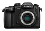 Panasonic LUMIX GH5 4K DSLM Systemkamera - Schwarz. Schwarze Systemkamera für 4K-Videos und Fotos.