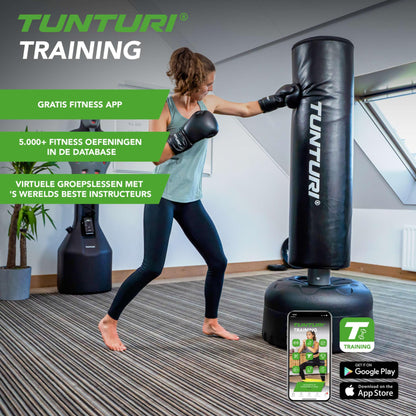 Tunturi Standboxsack für Boxsport & Fitness Training - 180 cm