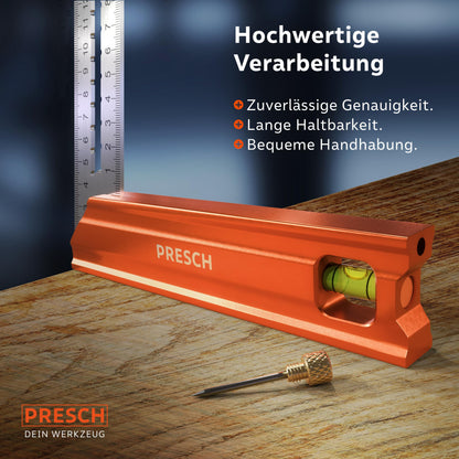 Presch Anschlagwinkel Messwerkzeug Set - 200/300/400 mm
