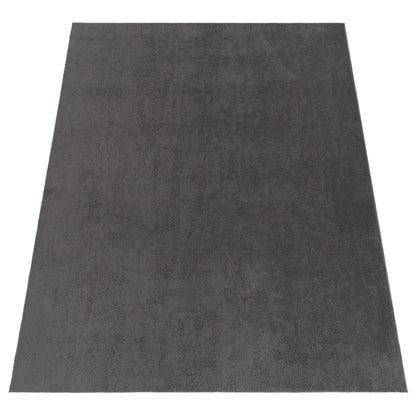 Paco Home Wohnzimmerteppich Kurzflor waschbar Anthrazit 200x280 cm