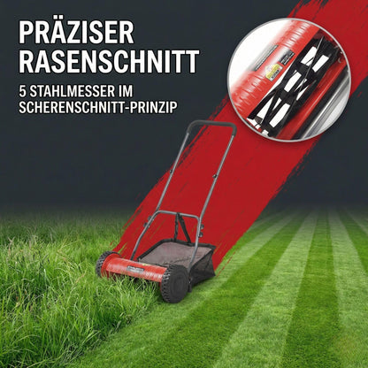 STAHLMANN Spindelmäher RoyalCut Handrasenmäher 40 cm Schnittbreite