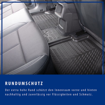 ELMASLINE VW T-ROC 2017-2025 Matten & Wanne - oberer Ladeboden