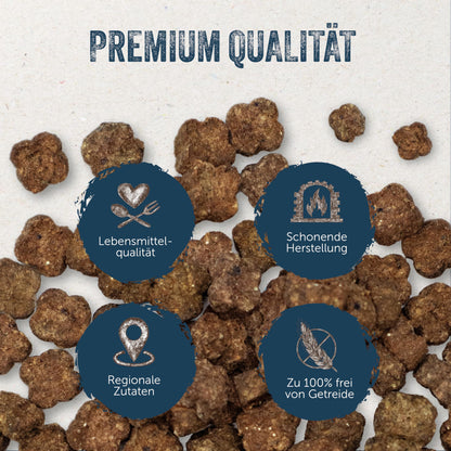 Lakefields Classic Trockenfutter Wild - 4x2.5kg Getreidefrei