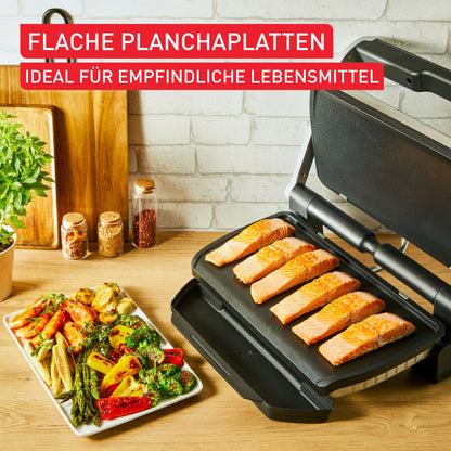 Tefal Plancha-Platten XL für OptiGrill+ XL – XA729810 Schwarz