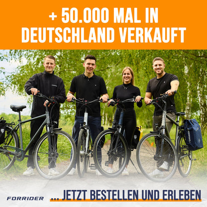 Forrider 3in1 Gepäckträgertasche 27L - Rucksack Umhängetasche