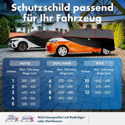 Walser Hagelschutz Abdeckplane Premium Hybrid Bus Grösse 10