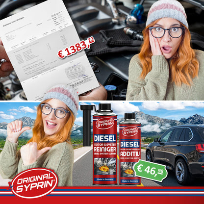 SYPRIN Diesel System Reiniger DR5 – DPF & Einspritzdüsen, 3x500ml