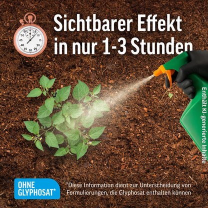 Roundup Unkrautfrei Express Nachfüll-Kanister 5 Liter ohne Glyphosat