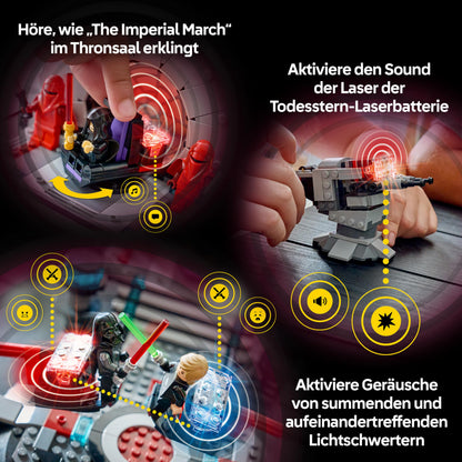 LEGO Star Wars 75427 SMART Play A-Wing Duell im Thronsaal Bauset