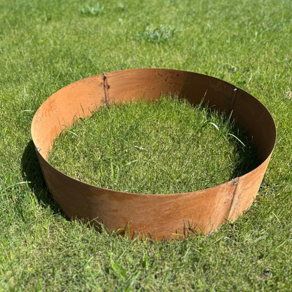 Czaja Pflanzringe Set – Hochbeetring rund Edelrost Ø 40x29cm