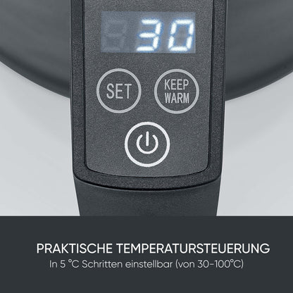 SEVERIN Cool-Touch Wasserkocher WK 3484, doppelwandig, 1,7 L, schwarz