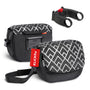 Borgen KLICKfix System Fahrrad Lenkertasche – 5L, schwarze, rechteckige Tasche zum sicheren Transport von Kleinutensilien am Lenker.