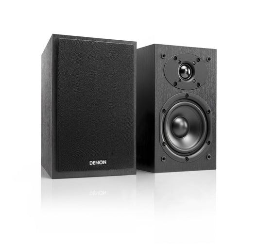 Denon SC-M41 60W 2-Wege Stereo-Lautsprecher Schwarz. Kompakter Regallautsprecher für präzisen Stereoklang.