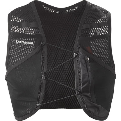 Salomon Active Skin 4 Trailrunning Laufweste – 4L Unisex. Weste mit Flaschenhaltern & Fächern für Trailrunning-Essentials.